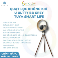 Quạt lọc không khí thông minh TUYA SMART LIFE U Ultty BB - BH Chính Hãng - HOẢ TỐC