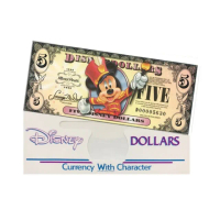 【耀典真品】2008 年 “ 領隊米奇 ” 迪士尼美元(鈔票)