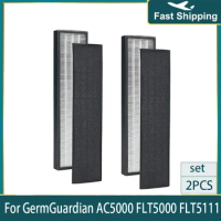 True HEPA Filter Compatible with FLT5000 FLT5111 AC500 Series AC5250PT AC5300B AC5350 AC5350B AP2800CA Air Purifier Filter