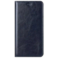 Magnet Natural Genuine Leather Skin Flip Wallet Book Phone Case Cover On For Realmi Realme 6 Pro 6s 6i Realme6 6Pro i s 128 GB