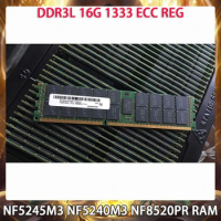 1 Pcs For Inspur NF5245M3 NF5240M3 NF8520PR Server Memory 16GB DDR3L 16G 1333 ECC REG RAM
