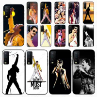 funda Freddie Mercury Phone cover For vivo Y35 Y31 Y11S Y20S 2021 Y21S Y33S Y53S V21E V23E V25PRO V27E 5G Cases coque