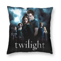 The Twilight Saga Vampire Cushion Covers Sofa Home Decorative Fantasy Film Square Throw Pillow Cover 45x45cm