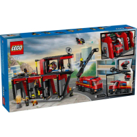 【LEGO 樂高】LT60414 城市系列 - 消防局和消防車