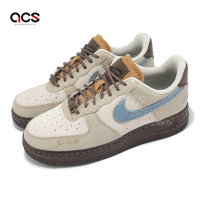 Nike 休閒鞋 Wmns Air Force 1 07 LX Love & Peace 女鞋 AF1 棕 藍 HQ3458-142