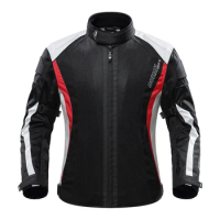 Motorcycle Jacket Breathable Motorcycle Jacket CE Certification Anti-fall Racing Jacket Wear Resistant Racing Clothes M-3XL