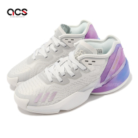 adidas 籃球鞋 D O N Issue 4 J 大童鞋 女鞋 灰 紫 藍 渲染 Dream it 米契爾 HR1785