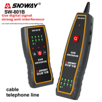 SNDWAY Cable Tracker Lan Tester Network Tool Network Cable Tracker RJ45 Tester Lan Cable Finder RJ11 Locator Wire Tracker
