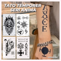 RAINDESIGN-Tato Temporer Tato Motif Animasi / Tato anti air / Tato temporer semi permanent Motif Ani