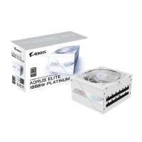 【GIGABYTE 技嘉】GP-AE1000PM PG5 ICE 1000W 80Plus 白金牌電源供應器 全日系電容 白色