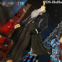 COS-HoHo Anime Identity V Joseph DM Cameraman 3rd Anniversary Game Suit Gorgeous Uniform Cosplay Costume Halloween Outfit NEW