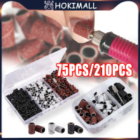 210pcs/box Amplas Drum Set Refill Amplas Ring Dengan Mandrel Amplas Drum Untuk Mini Grinder Kertas P
