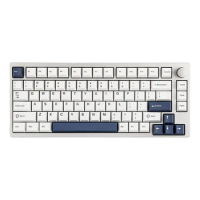 EPOMAKER P75 75% Gasket Mount Hot-swappable Wired/2.4GHz Wireless/ Bluetooth Mechanical Keyboard wit