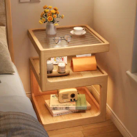 Bedroom Nightstands Corner File Cabinets Bed Desk Wooden Bedside Table Nordic Storage Locker Mesa De Cabeceira Home Furniture
