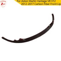 Z-ART Carbon Fiber Front Lip For Aston Martin Vantage V8 V12 2012-2017 Carbon Fiber fiber Front Spoiler For Vantage Front Bumper