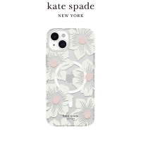 【kate spade】iPhone 15 Plus MagSafe 精品手機殼 經典蜀葵