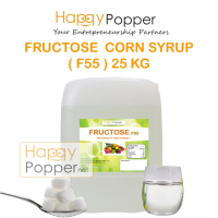 HAPPYPOPPER Fruktosa Sirap Sugar Fructose Filling Corn Syrup F55 6kg 25KG Milk Boba Bubble Tea Shop