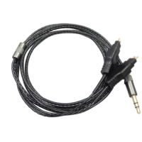 RISE-2M Replacement o Cable for Sennheiser HD414 HD650 HD600 HD580 HD25 Headphones Durable