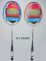 【 H.Y SPORT】PROKENNEX 肯尼士NANO KA-1080VI 碳鋁一體羽球拍 藍色/橘色
