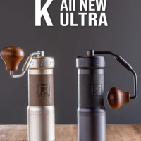 1zpresso K Max K Ultra portable coffee grinder manual coffee bearing stainless steel heptagonal conical burr Coffee milling