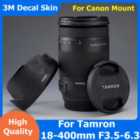 For Tamron 18-400 3.5-6.3 Decal Skin Vinyl Wrap Film Lens Body Protective Sticker Coat 18-400mm F3.5-6.3 Di II VC HLD B028