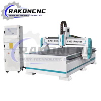 Top Sale 1325 1300X2500 3.5Kw 4.5Kw 6Kw Spindle Acrylic Plywood Mdf Wood Cnc Router Machine Good Price