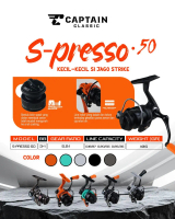 Reel Pancing Captain Mini S-Presso 500 3+1 BB