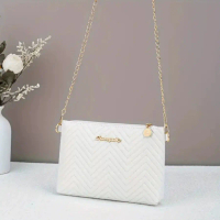 2025 Baru Beg Selempang Wanita Padat Berjalur Berjalur Berjalur Tinggi Berkualiti Tinggi Timbul Rant