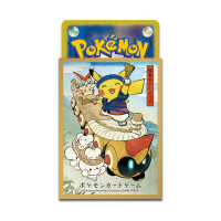 Pokemon Card Protector Pikachu's Waraji Festival TCG card sleeve (JAN 4521329432359)