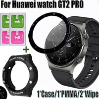 TPU Frame Protectors screen for Huawei watch GT2 PRO Bezel Replacement Bracelet band Cover for Huawei GT 2 pro Case Glass film