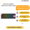 Fantech MAXFIT61 MK857 Keyboard Mekanik 60% RGB Hitam/Putih