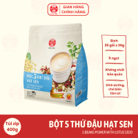 Bột 5 Thứ Đậu Hạt Sen Bích Chi Túi 20 Gói 400g - Dinh Dưỡng, Tiện Lợi, Không Chất Bảo Quản