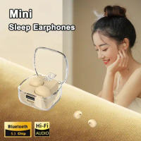 Invisible Sleep Earbuds Mini Wireless Headphones Bluetooth 5.3 Headsets Waterproof Earphones Noise Reduction for PC Xiaomi