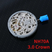 NH70 Japan Original Self-winding Mechanical Automatic Movement Skeleton For Seiko Mods Replacement Movement Watch Repairer Parts