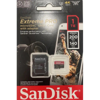 【SanDisk 晟碟】1TB Extreme Pro microSDXC 200MB/s 4K U3 A2 V30 記憶卡