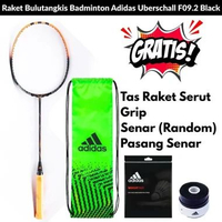 Raket Bulutangkis Badminton Adidas uberschall F09.2 Black