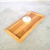 Tatakan Gelas Nampan Kayu Aesthetic Cangkir piring  bento