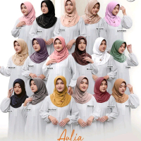 BERGO JERSEY AULIA BY RIVANTIE Jilbab Instan