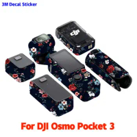 Osmo Pocket 3 Anti-Scratch Camera Sticker Protective Film Body Protector Skin For DJI Osmo Pocket 3 Pocket3
