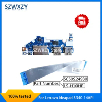 SZWXZY For Lenovo Ideapad S340-14API S340-14IML S340-14IIL IO Board 5C50S24930 5C50S24907 Switch Small Board LS-H211P LS-H10HP