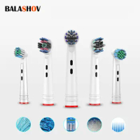 Electric Toothbrush Head for Oral B Electric Toothbrush Replacement Brush Heads Tooth Brush Hygiene Clean Brush Head 4Pcs