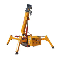 1200kg 2000kg 3t 5t 8ton 14 Tons18m 24.5M Mini Spider Crane Crawler Crane 30m With Hydraulic Fly Arm Boom 3m 4m