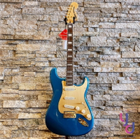 【Squier 40週年絕美限量】現貨可分期 40th Anniversary Strat 藍金色 電吉他