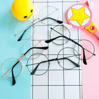Kính Nobita Tròn Xoe Giả Cận Các Màu KM02 Mắt Kính Voi