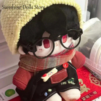 20cm Ayn For All Time Game Handsome Boy Plush Doll Stuffed Body Dress Up Clothes Cotton Plushies Fig