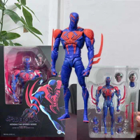 Spiderman 2099 Ct Action Figure Across The Universe S.H.Figuarts Miguel O'Hara Spiderman Shf Figurine Toys Face Changable Gifts