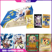 1st One Piece Cards RUIKA Anime Figure Playing Cards Booster Box Toys Mistery Box Board Games Birthday Gifts for Boys and Girls