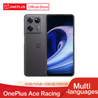 New OnePlus Ace Racing Edition Multi languages MTK Dimensity 8100 MAX Mobile Phones 5000mAh 67W Fast Charge Android