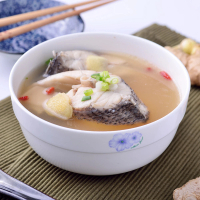 【煲好湯即時機能湯品】薑片鱸魚湯冷凍料理包(養生煲湯)