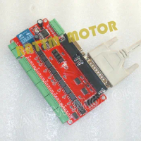 5 Axis CNC Breakout Controller board interface adapter board V8 type + optical coupling